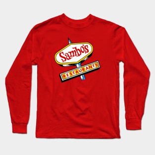 Sambo's Restaurant Sign Long Sleeve T-Shirt